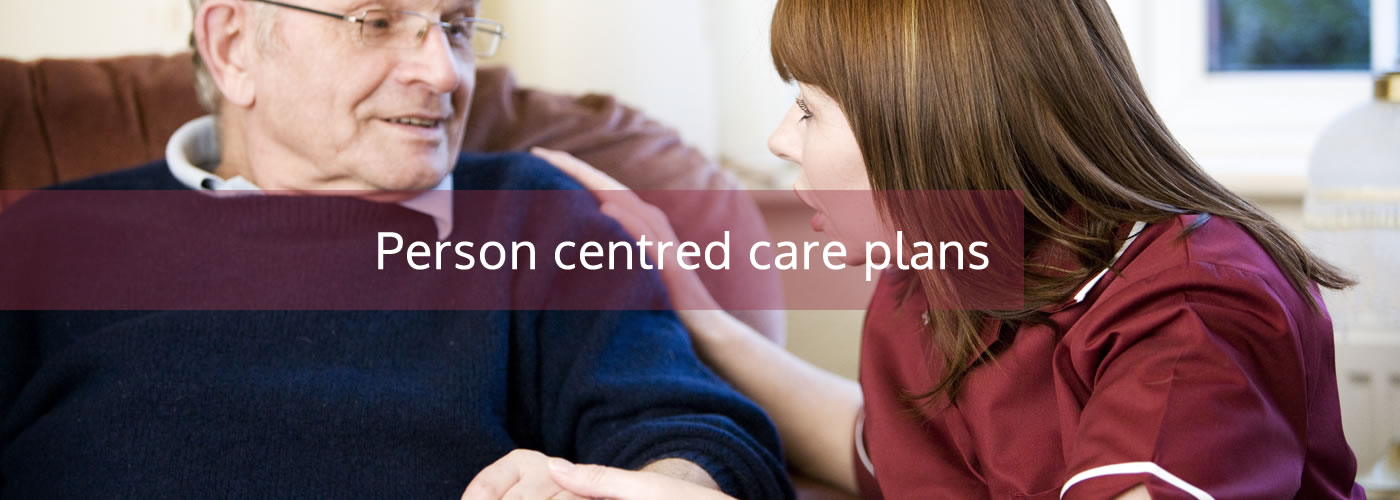 Person centred care plans
